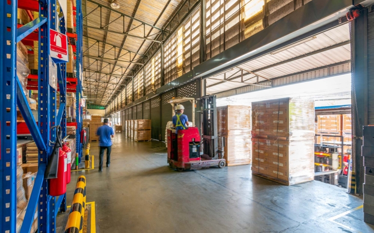 Atlas TMS onboarding session with a third-party logistics team