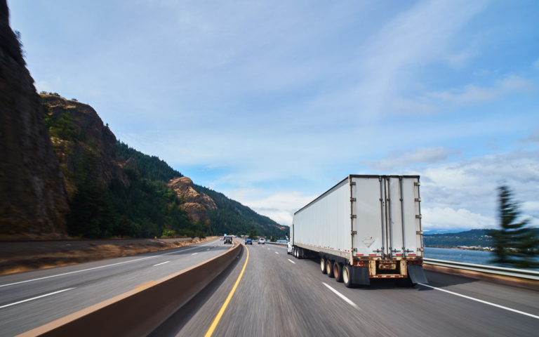 Domestic freight network on the interstate