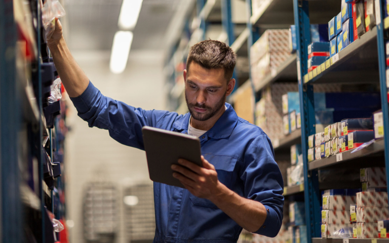 Transportation management system on a tablet
