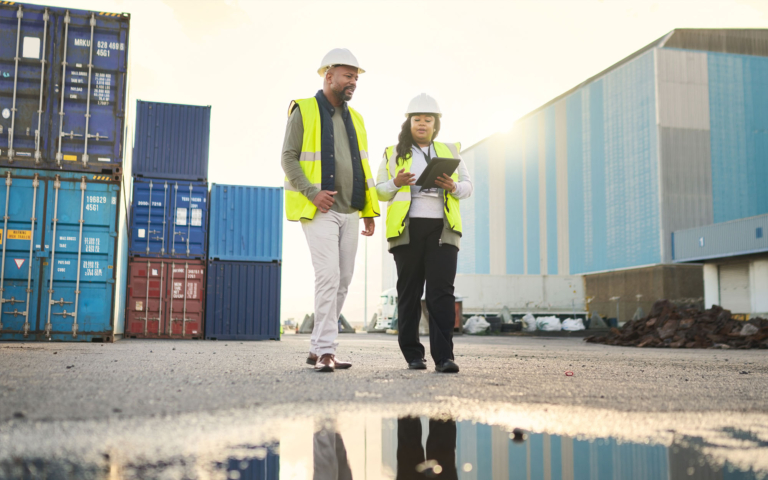 Retail supply chain visibility on screen