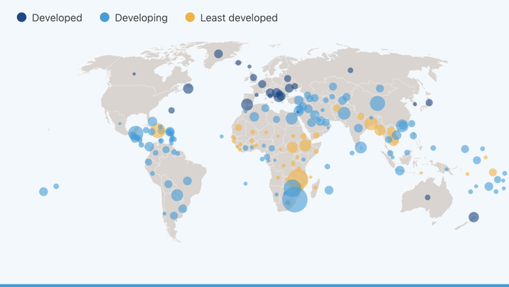 Countries wanting to negotiate tariffs