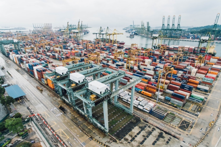 Secured cargo facility operating under C-TPAT supply chain security